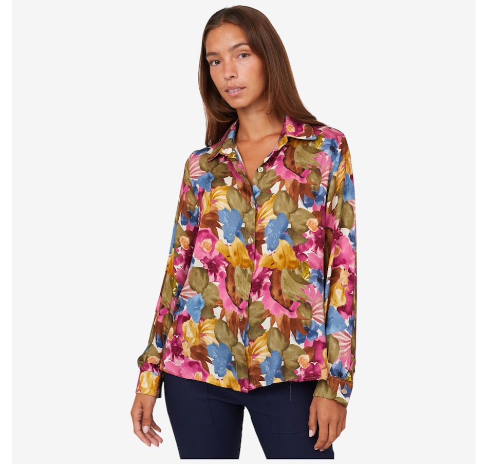 Image 102894_MAGBT.jpg, Product 102-894 / Price $29.33, M Made In Italy Floral Button Down Shirt from M Made in Italy on TSC.ca's Fashion department