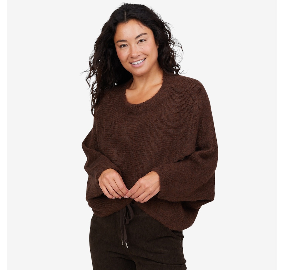 Image 102913_ALTMORE4.jpg, Product 102-913 / Price $115.00, M Made In Italy Criss-Cross Long Sleeve Sweater from M Made in Italy on TSC.ca's Fashion department