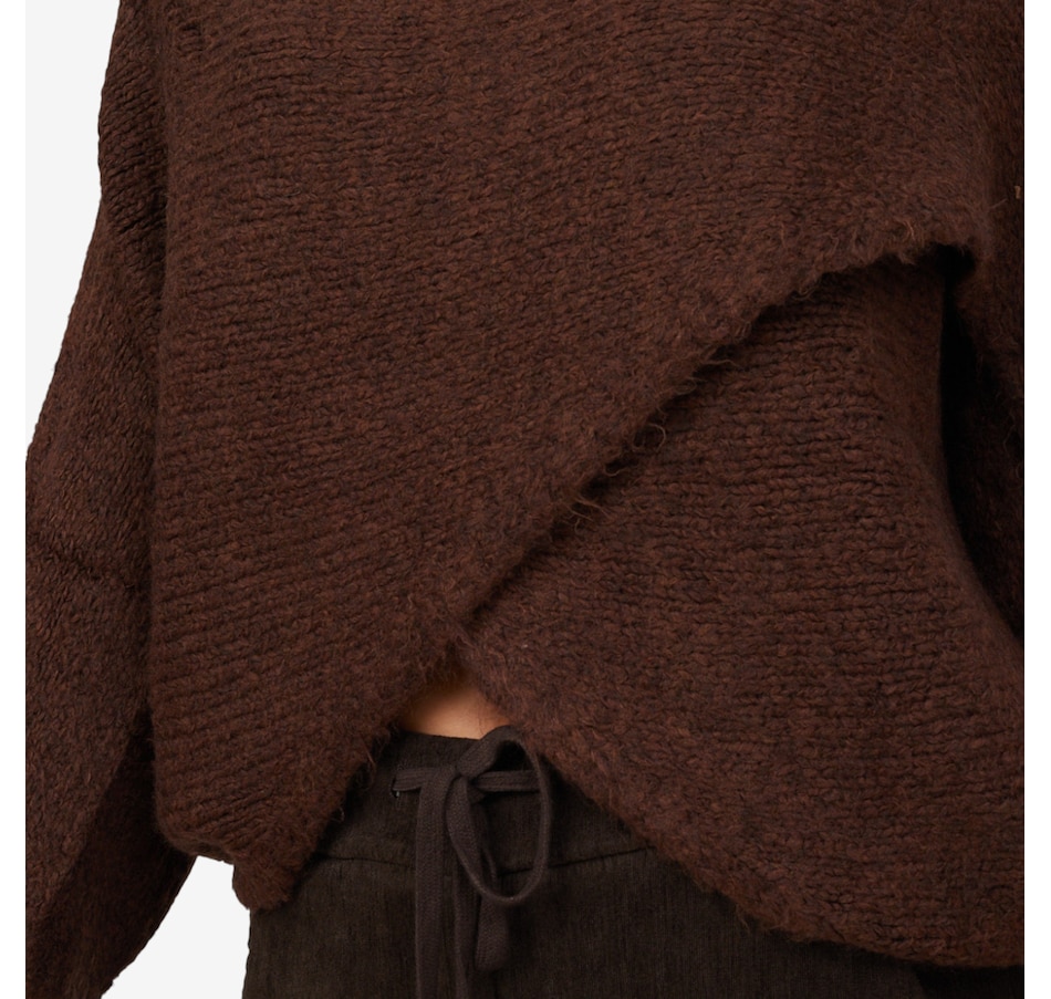 Image 102913_ALTMORE9.jpg, Product 102-913 / Price $115.00, M Made In Italy Criss-Cross Long Sleeve Sweater from M Made in Italy on TSC.ca's Fashion department