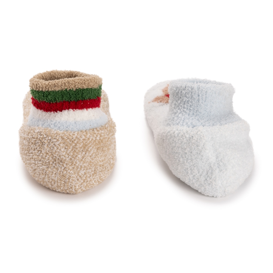 Image 102922_ALTMORE12.jpg, Product 102-922 / Price $39.99, Muk Luks Women's Vitamin E Festive Booties (set of 2) from Muk Luks on TSC.ca's Shoes department