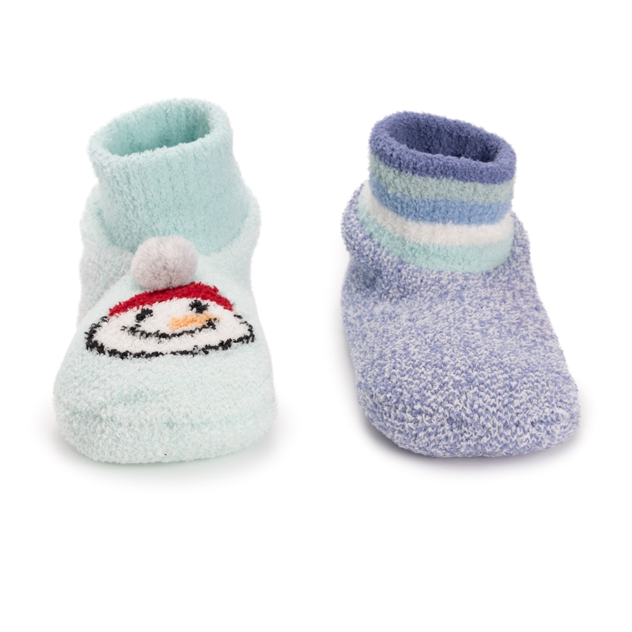 Image 102922_ALTMORE3.jpg, Product 102-922 / Price $39.99, Muk Luks Women's Vitamin E Festive Booties (set of 2) from Muk Luks on TSC.ca's Shoes department
