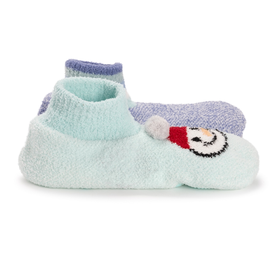 Image 102922_ALTMORE7.jpg, Product 102-922 / Price $39.99, Muk Luks Women's Vitamin E Festive Booties (set of 2) from Muk Luks on TSC.ca's Shoes department