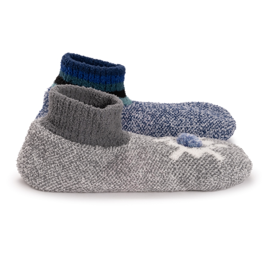 Image 102922_ALTMORE9.jpg, Product 102-922 / Price $39.99, Muk Luks Women's Vitamin E Festive Booties (set of 2) from Muk Luks on TSC.ca's Shoes department