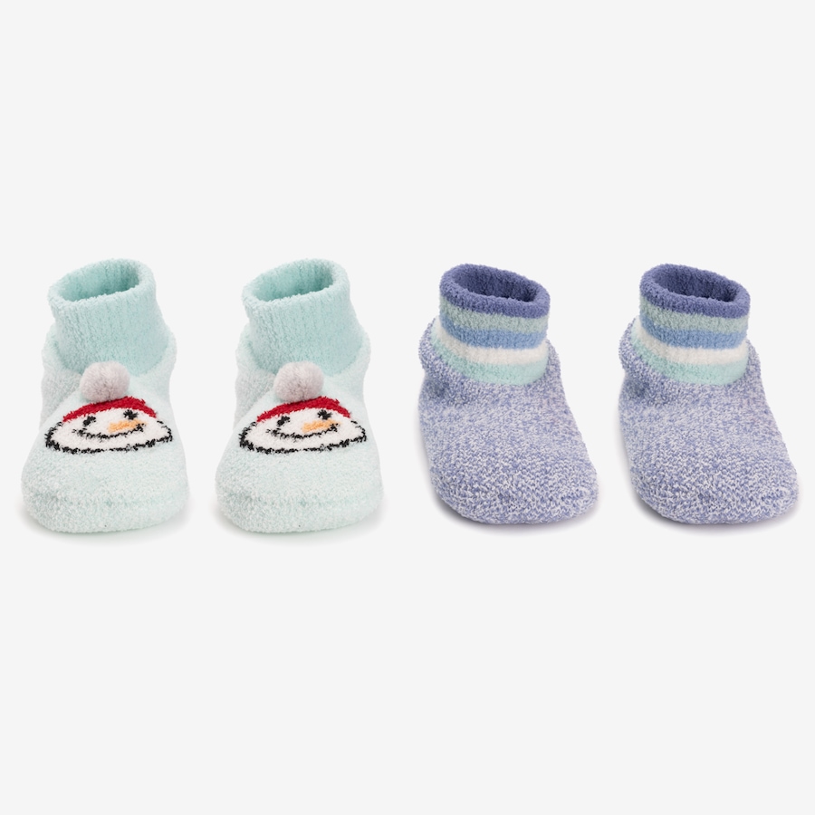 Image 102922_MINSN.jpg, Product 102-922 / Price $39.99, Muk Luks Women's Vitamin E Festive Booties (set of 2) from Muk Luks on TSC.ca's Shoes department