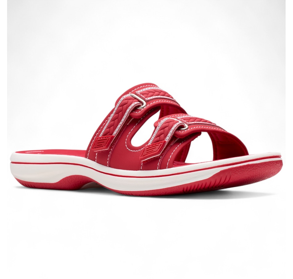 Image 102950_CHY.jpg, Product 102-950 / Price $39.88, Clarks Cloudstepper Breezey Eve Slide from Clarks Footwear on TSC.ca's Shoes department