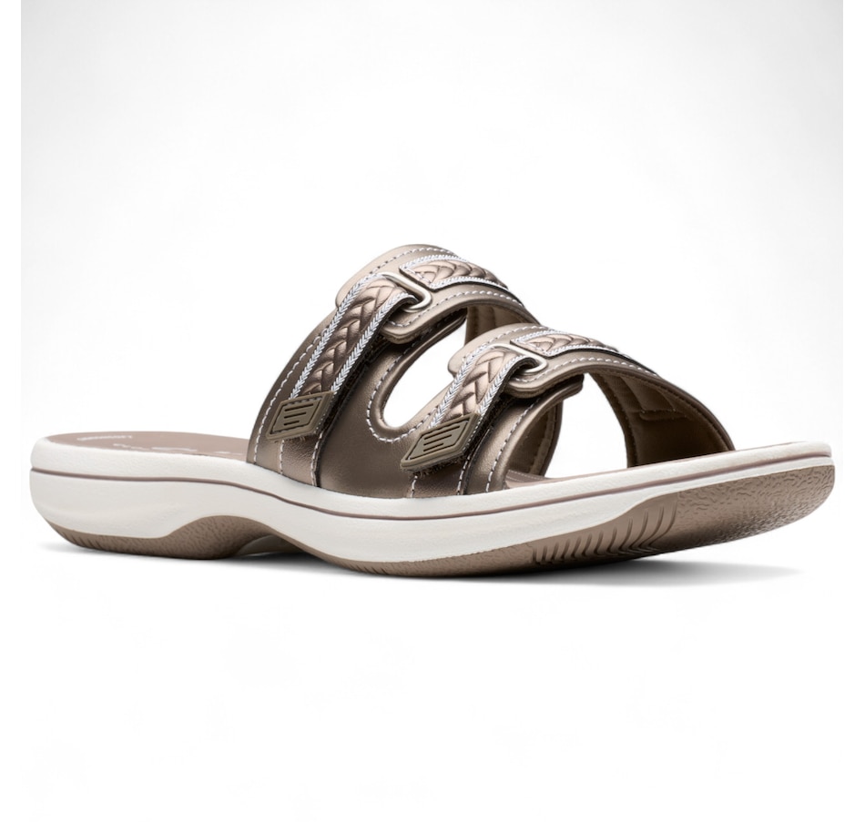 Image 102950_PEW.jpg, Product 102-950 / Price $39.88, Clarks Cloudstepper Breezey Eve Slide from Clarks Footwear on TSC.ca's Shoes department