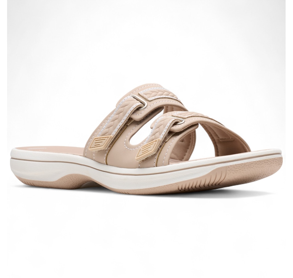 Image 102950_SAN.jpg, Product 102-950 / Price $39.88, Clarks Cloudstepper Breezey Eve Slide from Clarks Footwear on TSC.ca's Shoes department