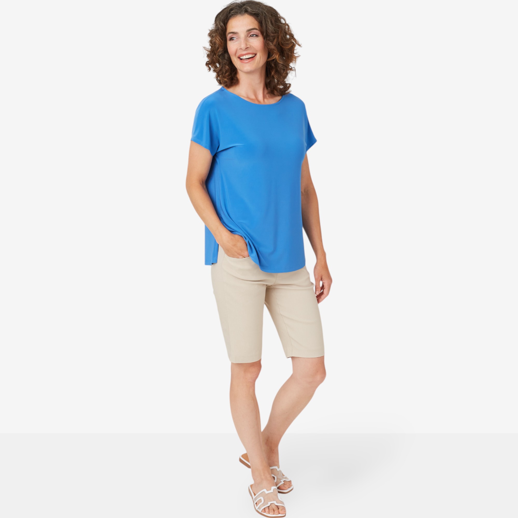 Mr. Max Brazil Knit Tunic with Side Slit Detail - TSC.ca