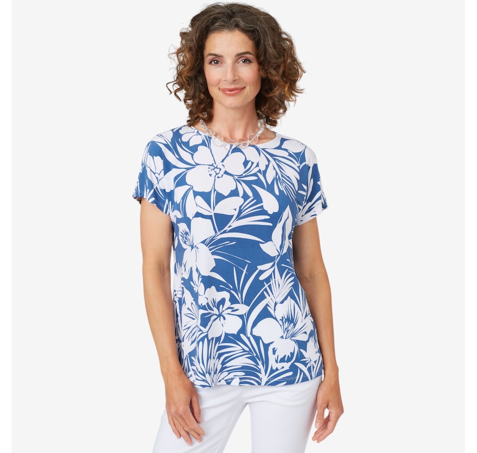 Image 102951_BLP.jpg, Product 102-951 / Price $24.33, Mr. Max Brazil Knit Tunic with Side Slit Detail from Mr. Max on TSC.ca's Fashion department