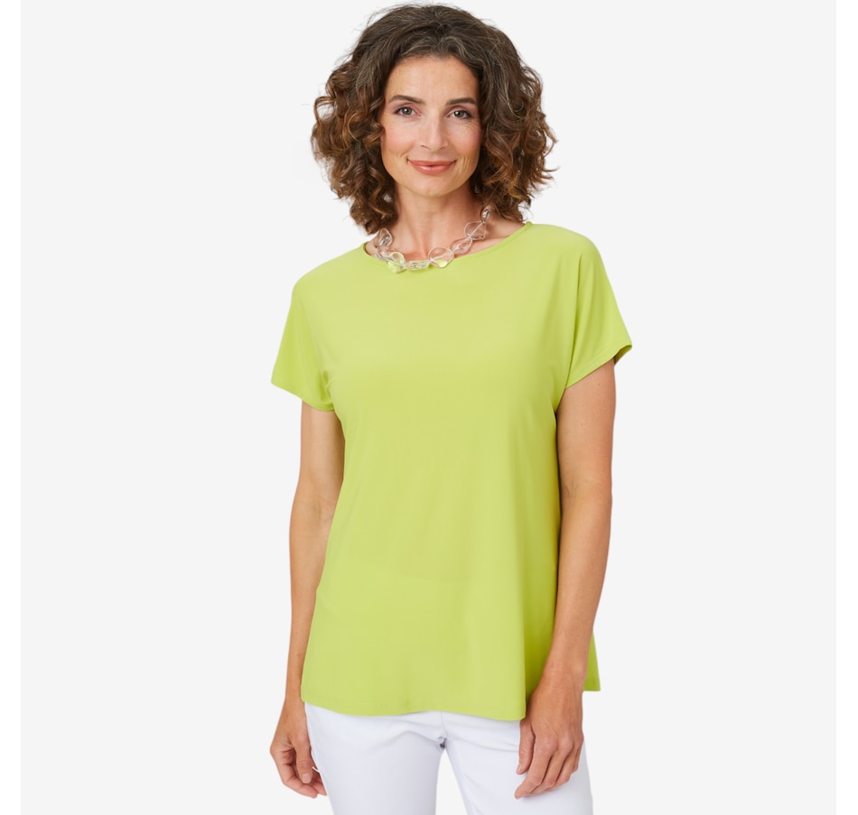 Image 102951_CIR.jpg, Product 102-951 / Price $24.33, Mr. Max Brazil Knit Tunic with Side Slit Detail from Mr. Max on TSC.ca's Fashion department