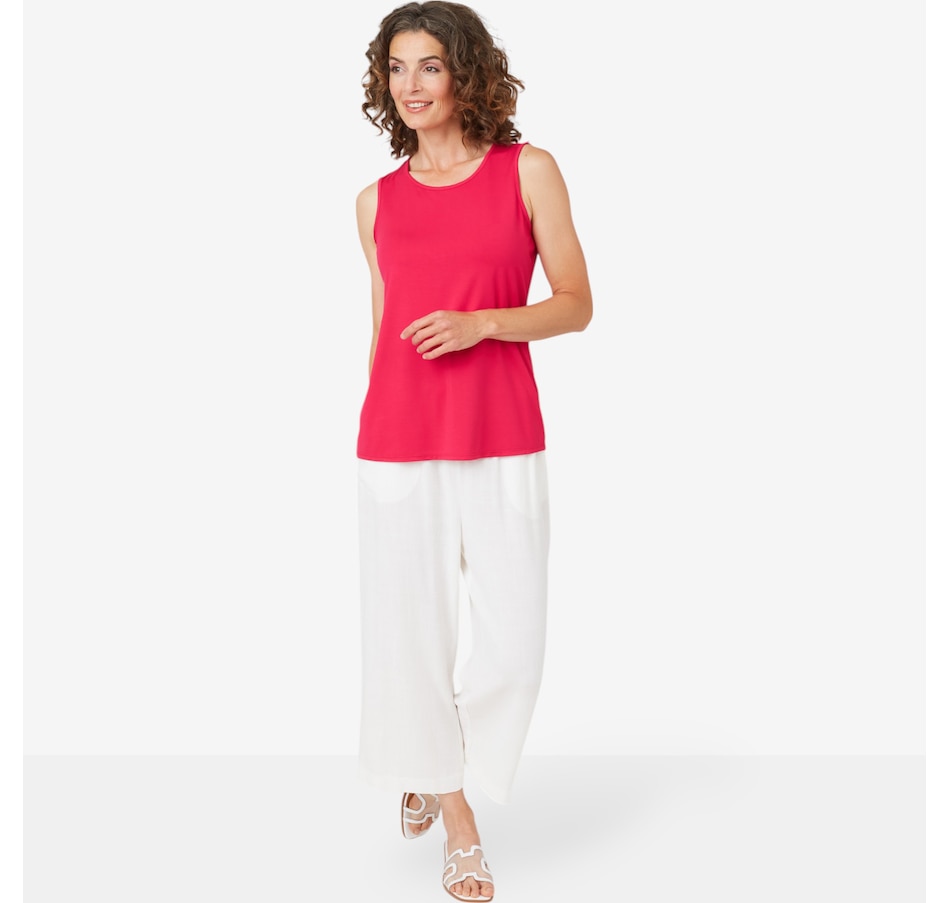 Image 102952_ALTMORE3.jpg, Product 102-952 / Price $24.33, Mr. Max Magic Linen Wide Leg Crop Pant from Mr. Max on TSC.ca's Fashion department