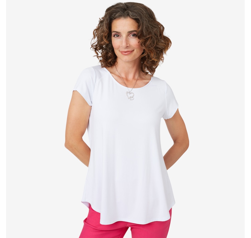 Image 102957_WHT.jpg, Product 102-957 / Price $49.99, Mr. Max Ultra Modal Summer Time Top from Mr. Max on TSC.ca's Fashion department