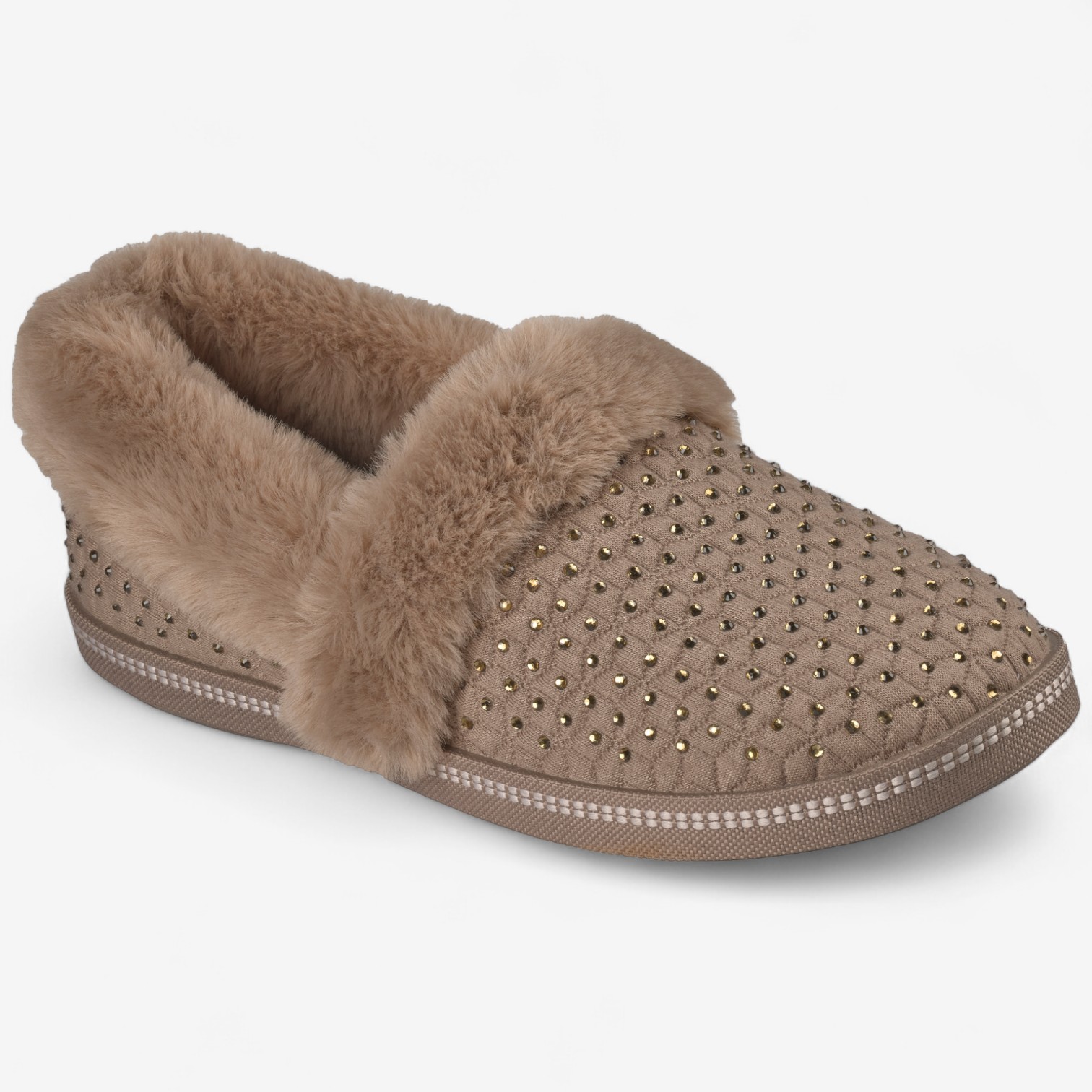 靴  slipper Skechers Cozy Campfire - Toasty Twinklers Rhinestone Slipper with