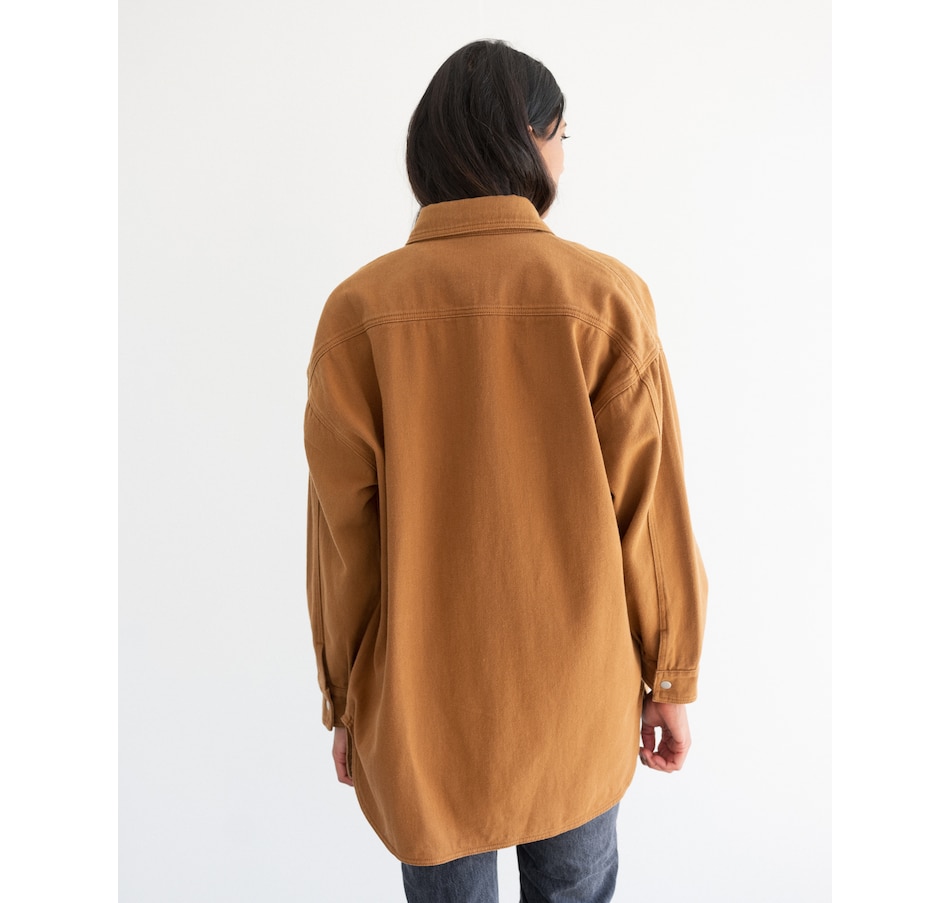 Image 103014_ALTMORE1.jpg, Product 103-014 / Price $175.00, Brunette The Label Shania Denim Jacket from Brunette The Label on TSC.ca's Fashion department