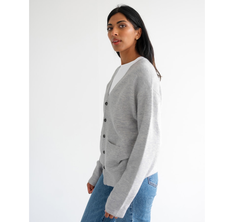 Image 103018_ALTMORE2.jpg, Product 103-018 / Price $165.00, Brunette The Label Oversized Cardigan from Brunette The Label on TSC.ca's Fashion department