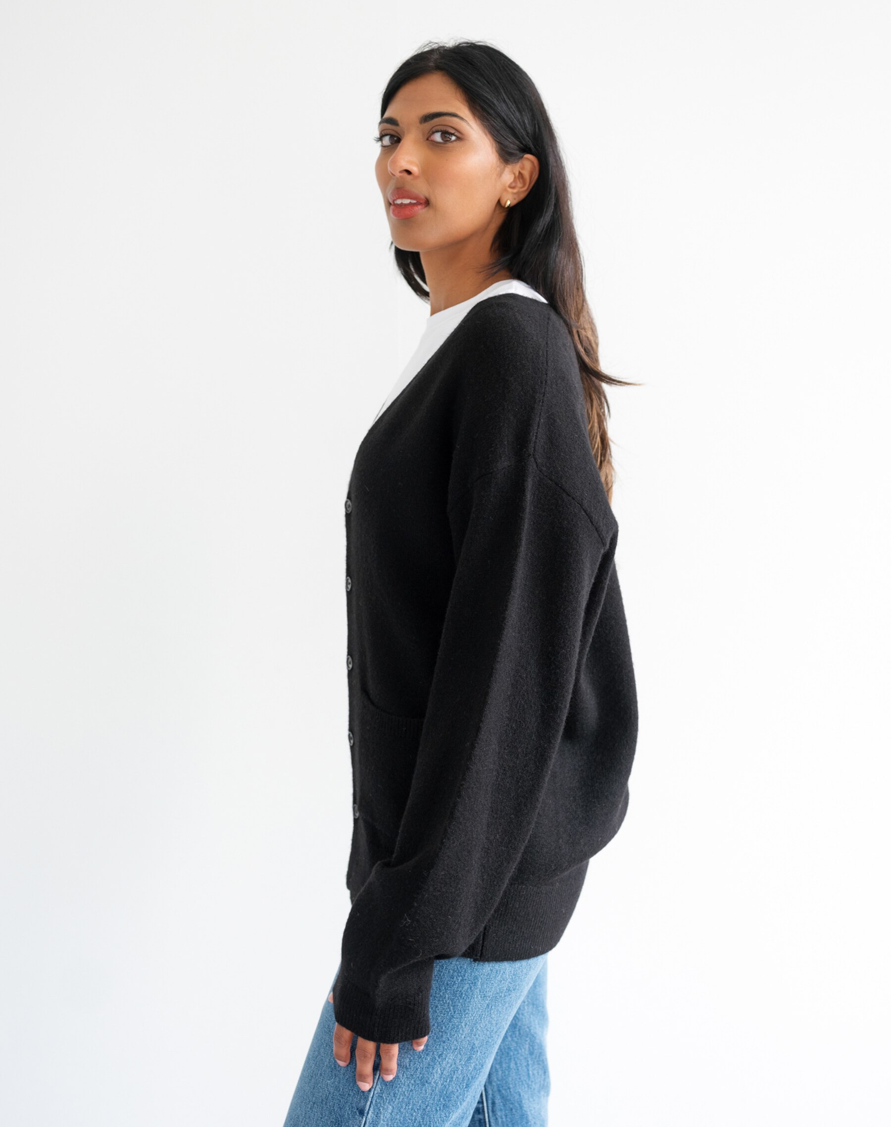 Brunette The Label Oversized Cardigan - TSC.ca