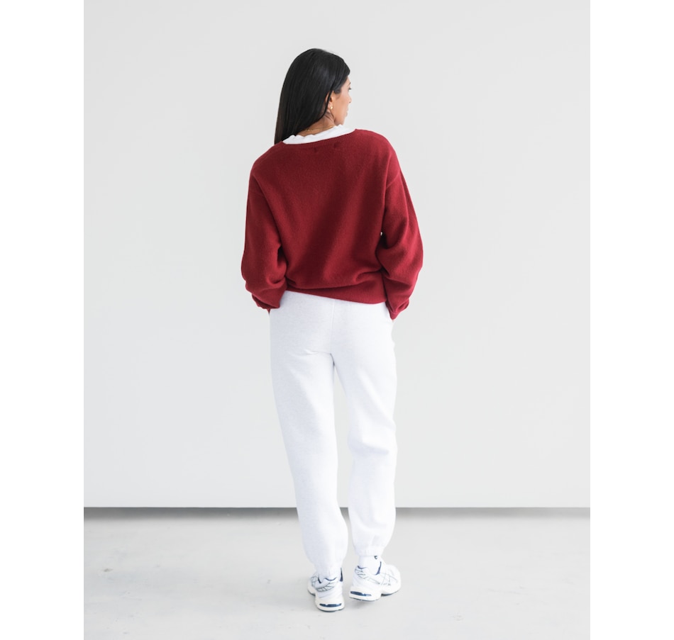 Image 103019_ALTMORE3.jpg, Product 103-019 / Price $149.00, Brunette The Label Oversized Knitted Crew Neck Sweater from Brunette The Label on TSC.ca's Fashion department