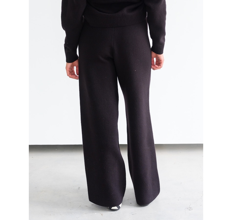Image 103023_ALTMORE2.jpg, Product 103-023 / Price $136.00, Brunette The Label Knitted Wide Leg Pant from Brunette The Label on TSC.ca's Fashion department