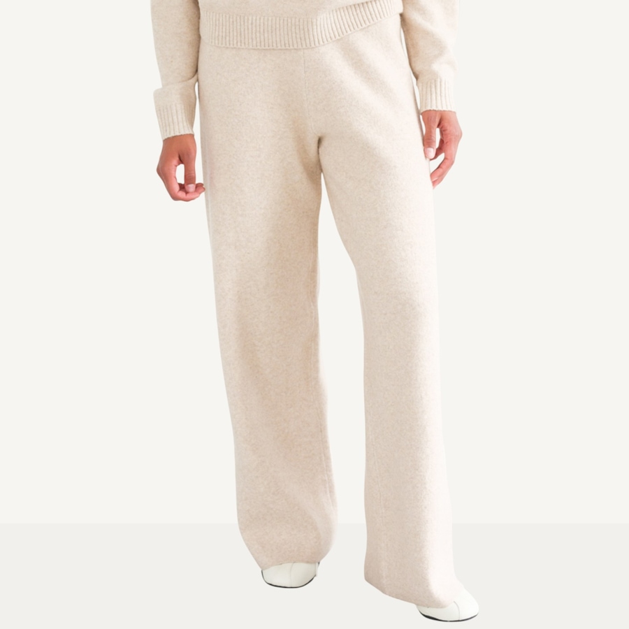 Image 103023_OAM.jpg, Product 103-023 / Price $49.33, Brunette The Label Knitted Wide Leg Pant from Brunette The Label on TSC.ca's Fashion department