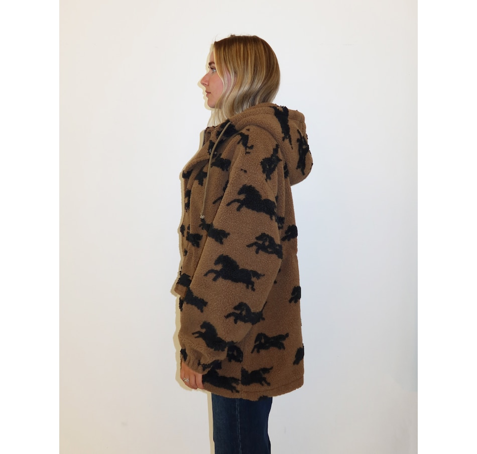 Image 103025_ALTMORE2.jpg, Product 103-025 / Price $219.00, Brunette The Label Sherpa Jacket from Brunette The Label on TSC.ca's Fashion department