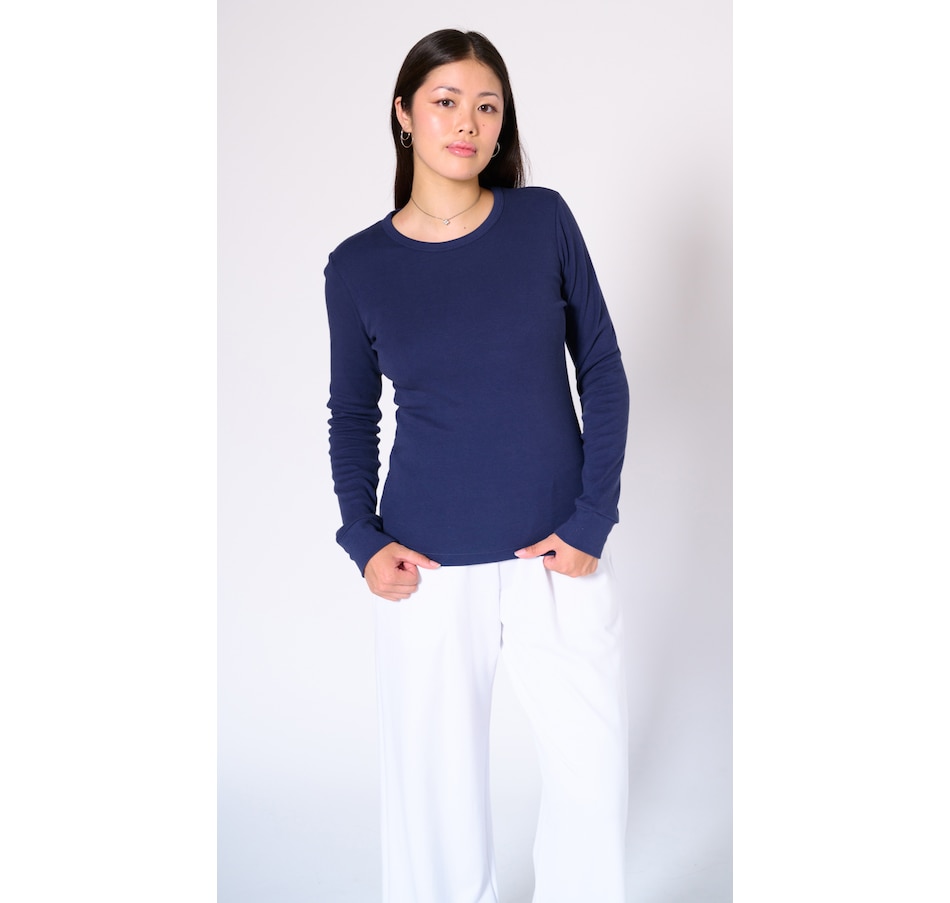 Image 103029_EVEBL.jpg, Product 103-029 / Price $49.88, Preloved Jane Crew Neck Top from Preloved on TSC.ca's Fashion department