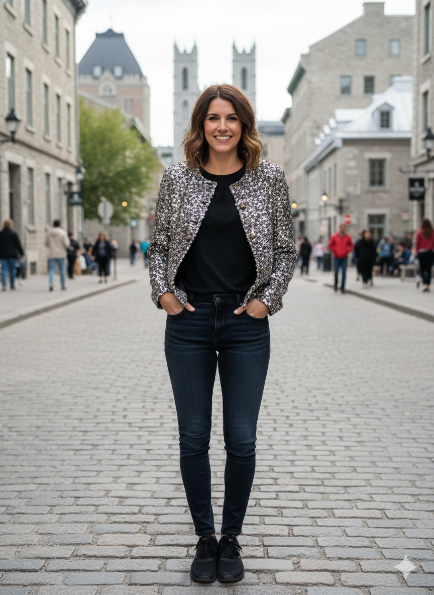 Tramontana Fancy Sequin Jacket - TSC.ca