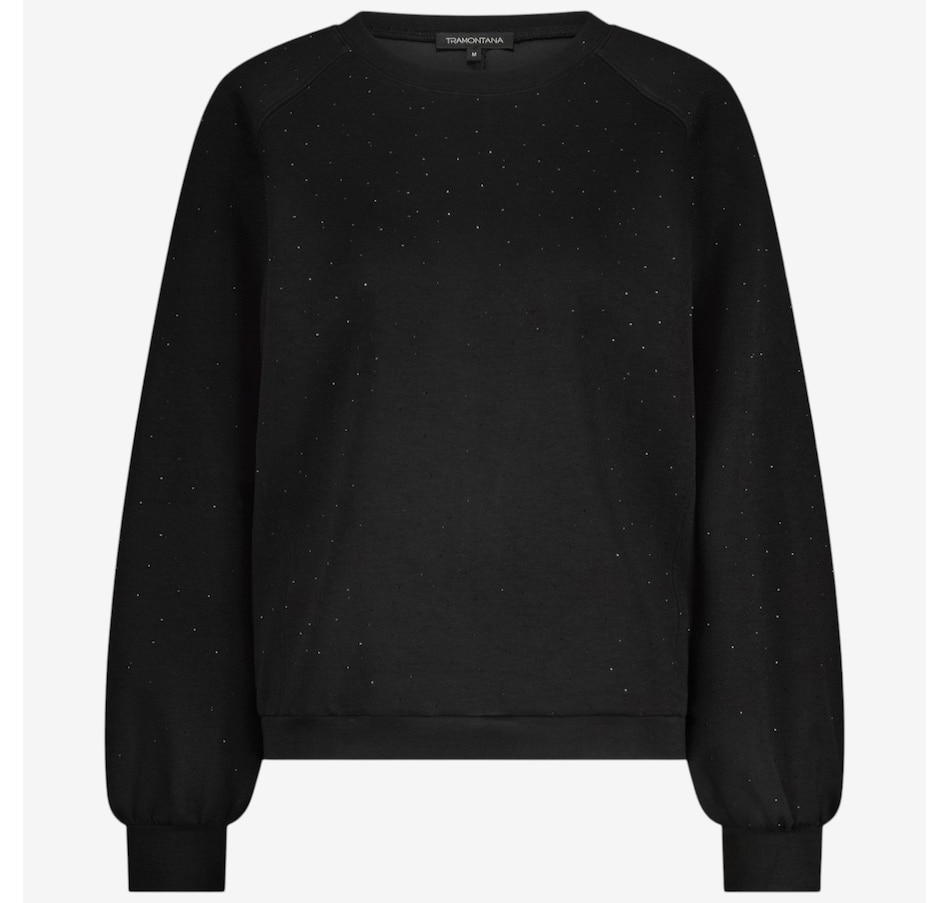 Image 103079_ALTMORE1.jpg, Product 103-079 / Price $89.00, Tramontana Technical Sweat Rhinestone Jumper from Tramontana on TSC.ca's Fashion department