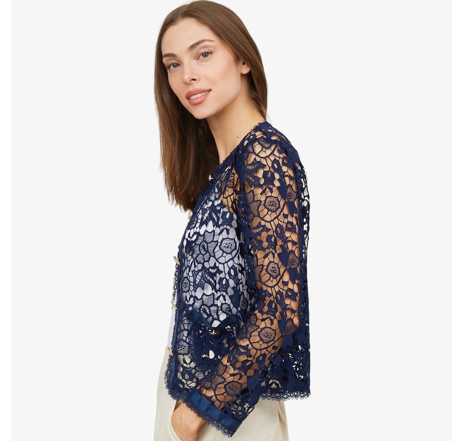 Image 103167_ALTMORE1.jpg, Product 103-167 / Price $99.88, Parker & Rowe Lace Jacket from Parker & Rowe on TSC.ca's Fashion department