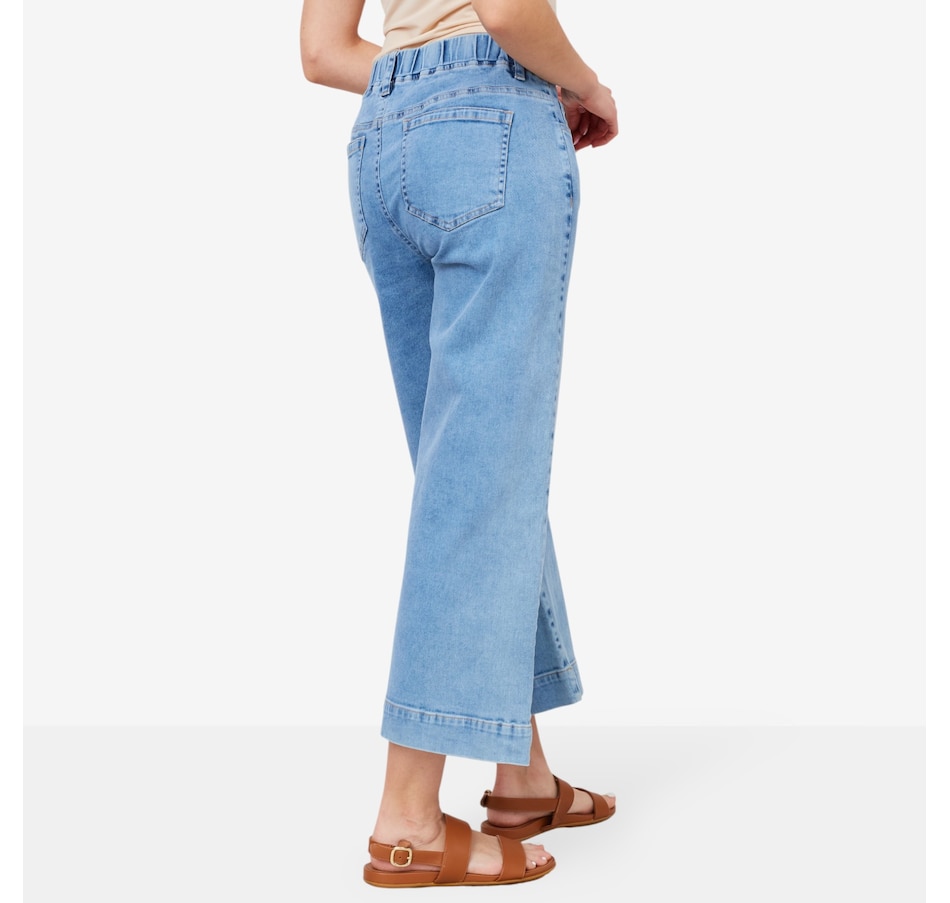 Image 103172_ALTMORE1.jpg, Product 103-172 / Price $49.33, Parker & Rowe Wide Leg Crop Jean from Parker & Rowe on TSC.ca's Fashion department