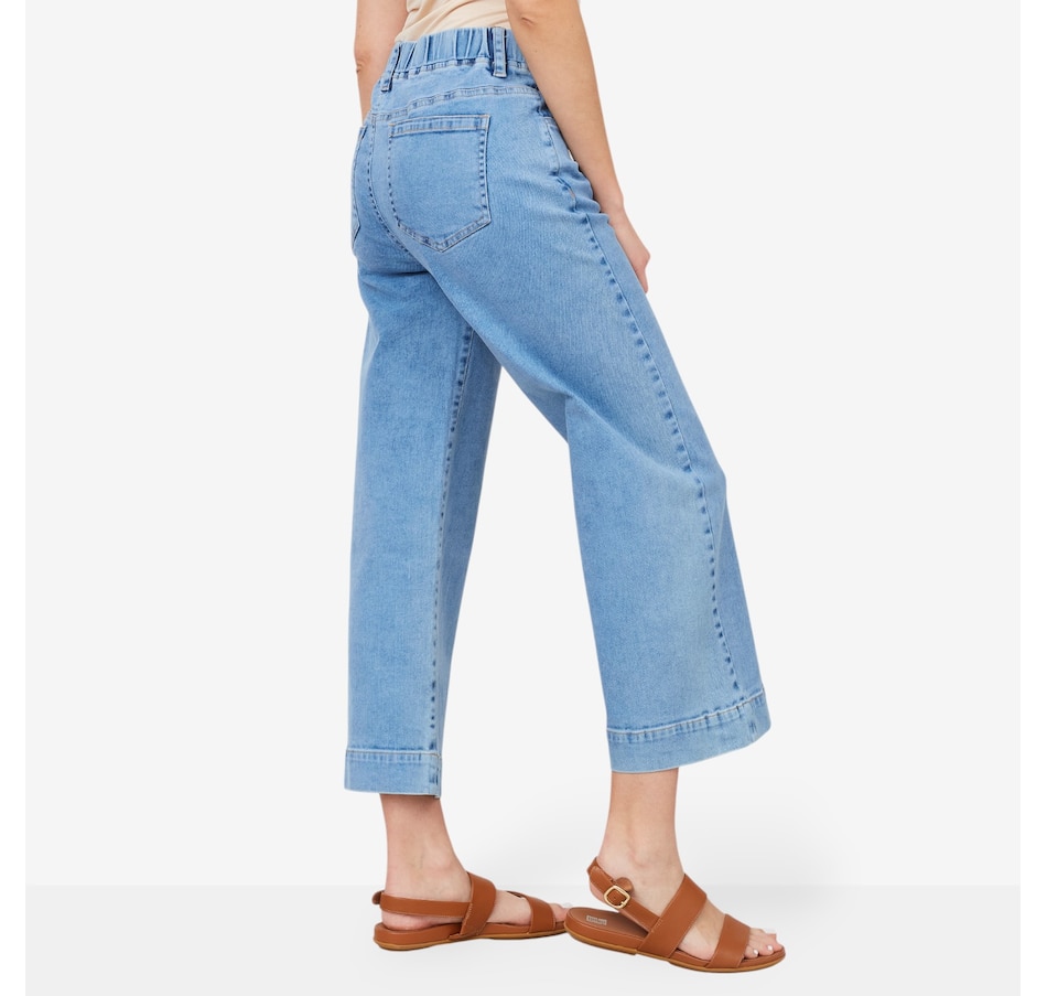 Image 103172_ALTMORE2.jpg, Product 103-172 / Price $49.33, Parker & Rowe Wide Leg Crop Jean from Parker & Rowe on TSC.ca's Fashion department