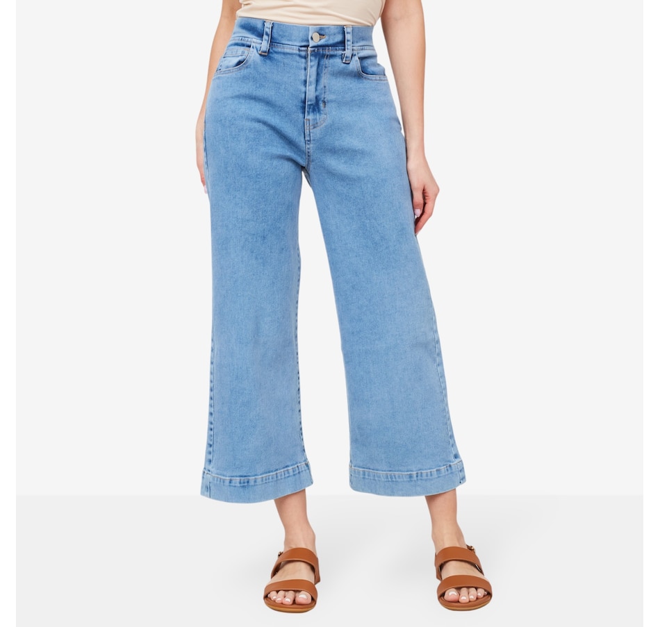 Parker & Rowe Wide Leg Crop Jean