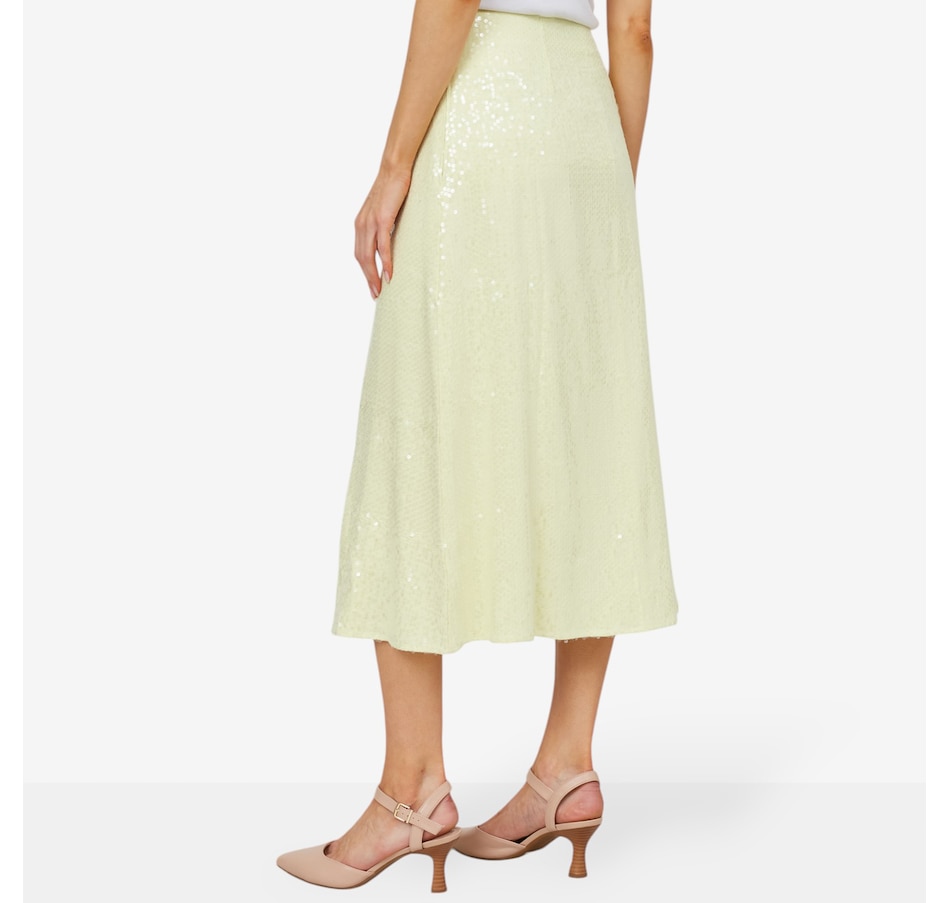 Image 103175_ALTMORE1.jpg, Product 103-175 / Price $79.88, Parker & Rowe Sequin Midi Skirt from Parker & Rowe on TSC.ca's Fashion department