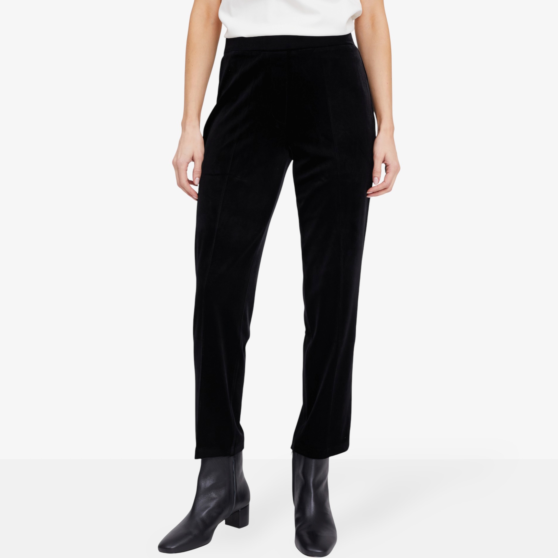Isaac Mizrahi Velvet Slim Leg Pull-On Pant - TSC.ca