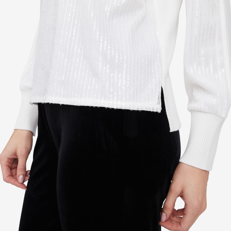 Image 103201_ALTMORE1.jpg, Product 103-201 / Price $24.33, Isaac Mizrahi Sequin Sweater from Isaac Mizrahi New York on TSC.ca's Fashion department