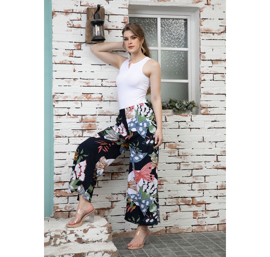 Image 103202_ALTMORE1.jpg, Product 103-202 / Price $44.88, Orange Fashion Village Graphic Printed Pant from Orange Fashion Village on TSC.ca's Fashion department