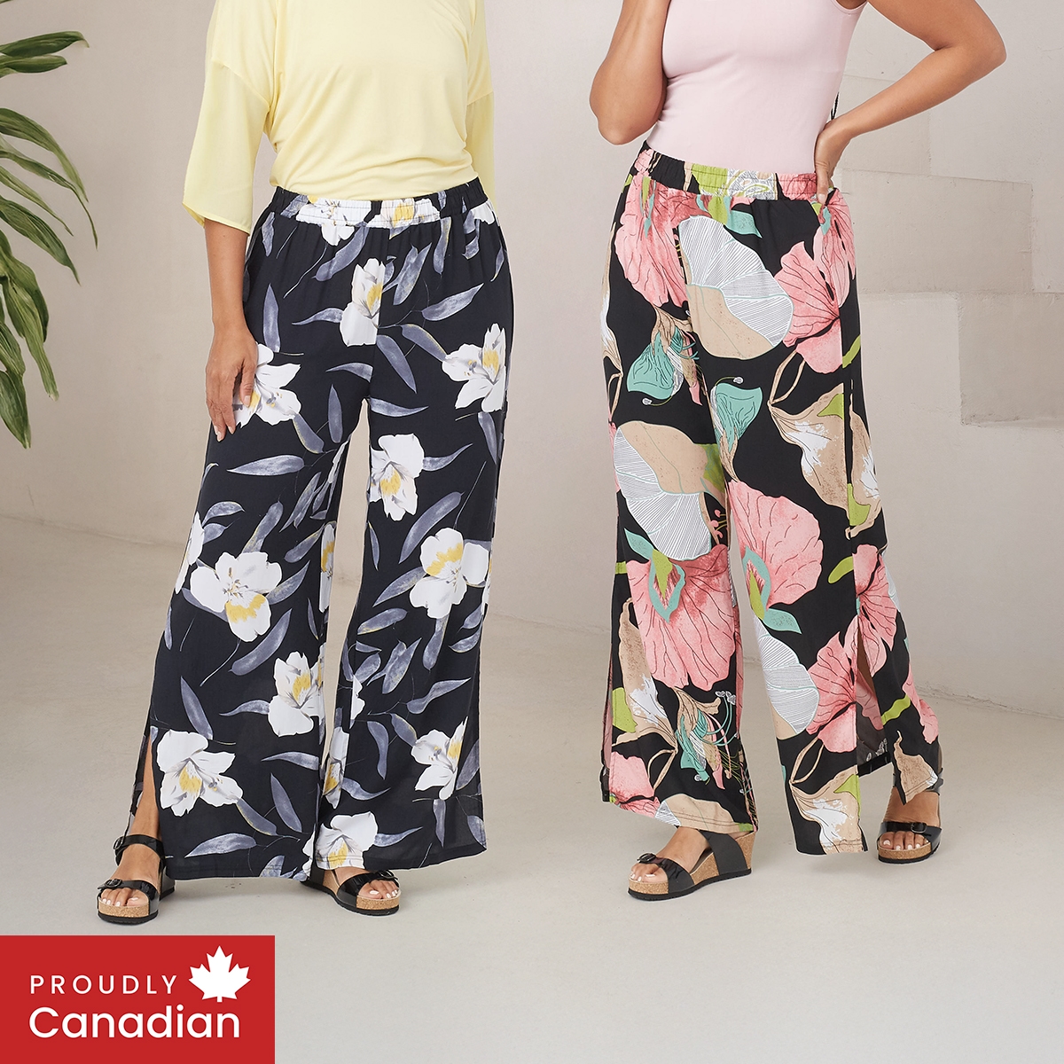 Orange Fashion Village Graphic Printed Pant - TSC.ca