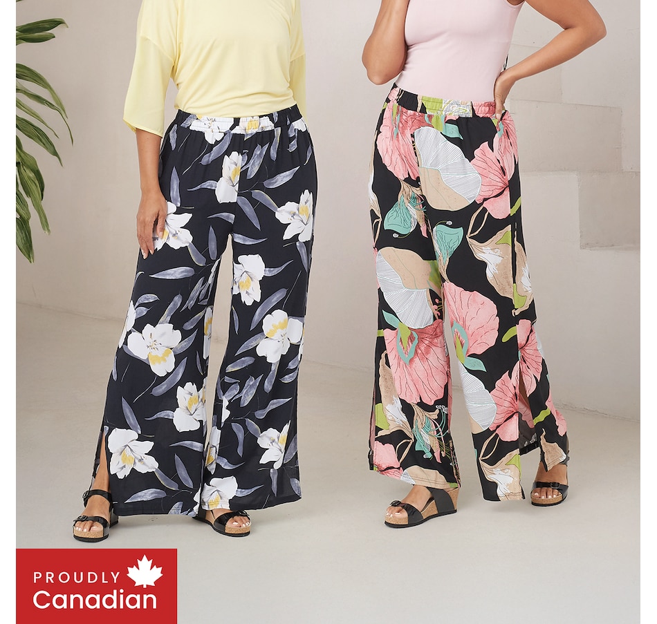 Image 103202_ALTMORE100.jpg, Product 103-202 / Price $44.88, Orange Fashion Village Graphic Printed Pant from Orange Fashion Village on TSC.ca's Fashion department