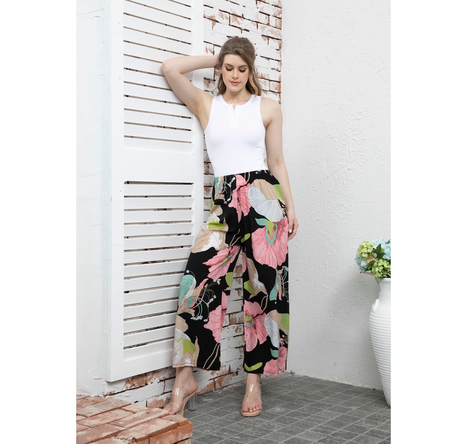 Image 103202_ALTMORE3.jpg, Product 103-202 / Price $44.88, Orange Fashion Village Graphic Printed Pant from Orange Fashion Village on TSC.ca's Fashion department