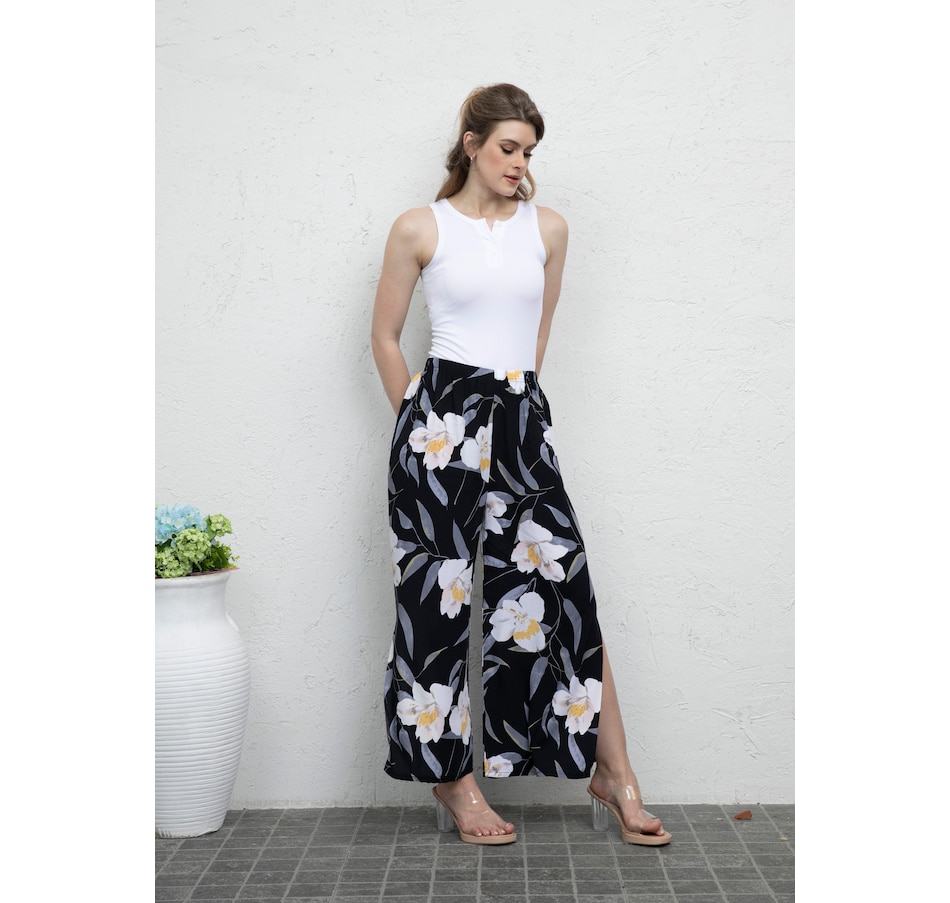 Image 103202_ALTMORE4.jpg, Product 103-202 / Price $44.88, Orange Fashion Village Graphic Printed Pant from Orange Fashion Village on TSC.ca's Fashion department