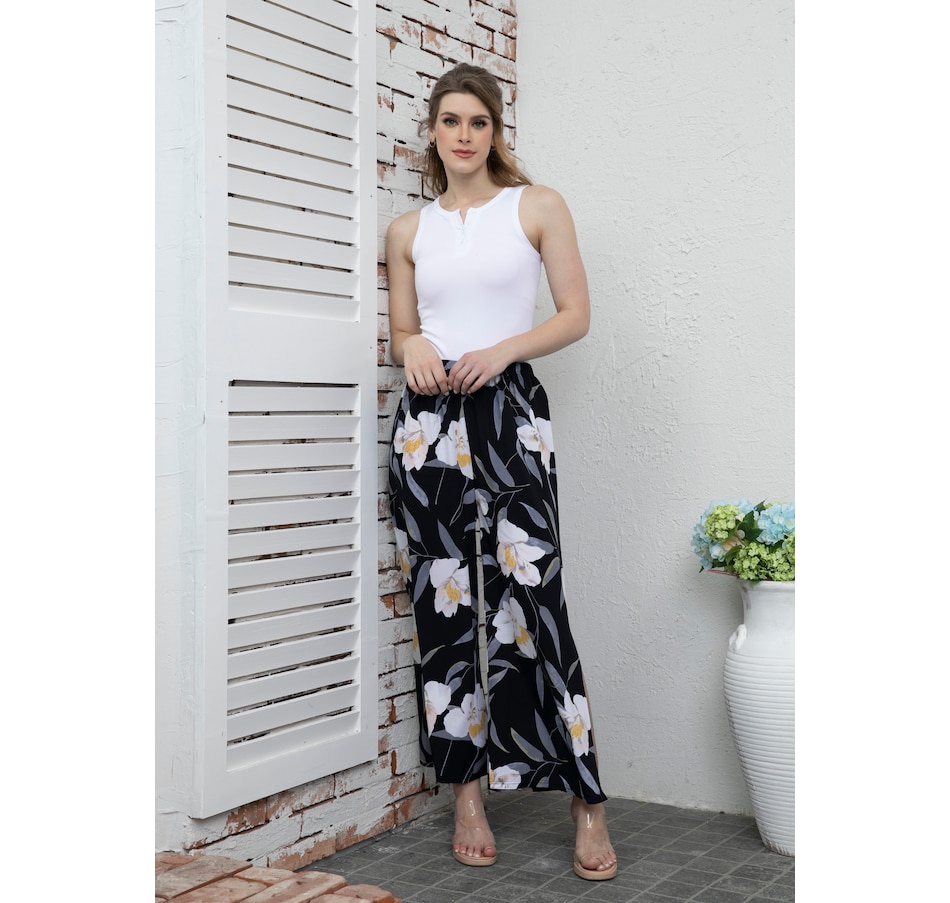 Image 103202_YFL.jpg, Product 103-202 / Price $44.88, Orange Fashion Village Graphic Printed Pant from Orange Fashion Village on TSC.ca's Fashion department