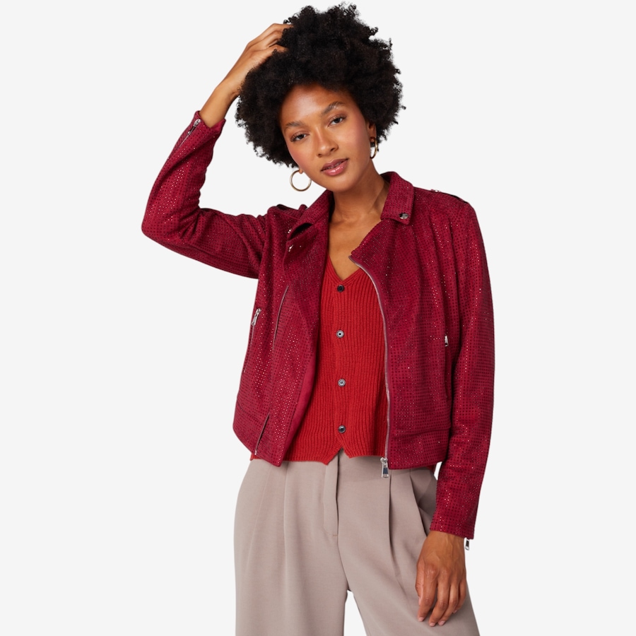 Image 103206_ALTMORE3.jpg, Product 103-206 / Price $119.88, Brian Bailey Faux Suede Studded Moto Jacket from Brian Bailey on TSC.ca's Fashion department