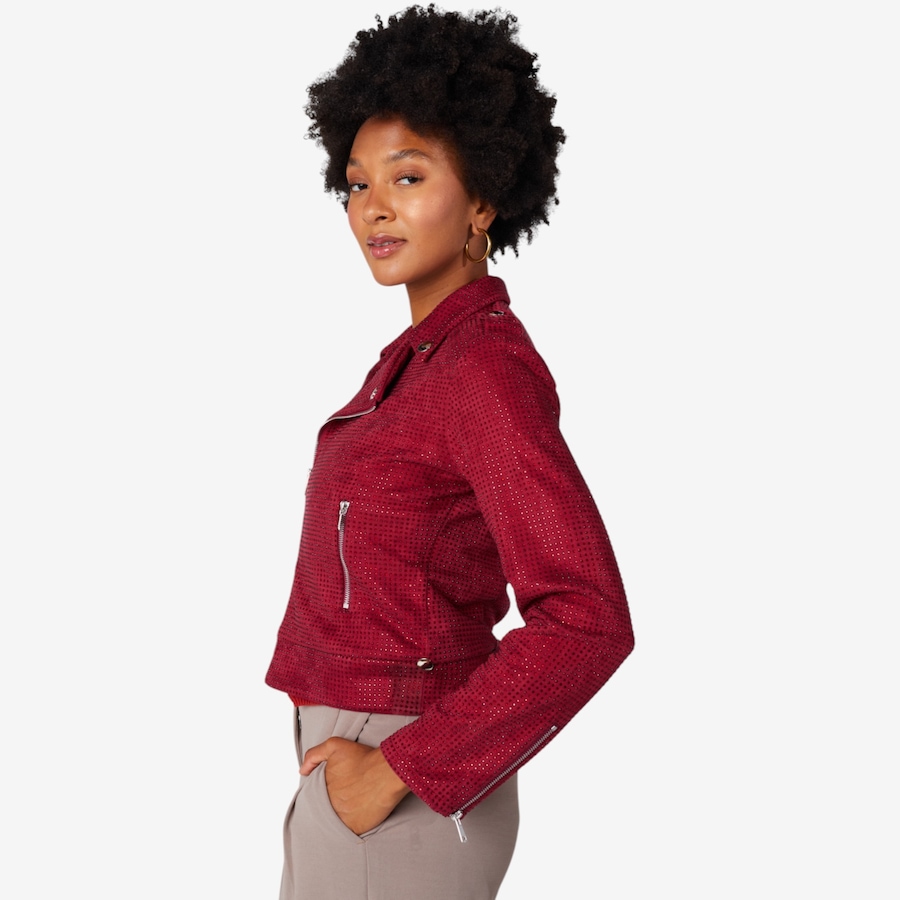 Image 103206_ALTMORE5.jpg, Product 103-206 / Price $119.88, Brian Bailey Faux Suede Studded Moto Jacket from Brian Bailey on TSC.ca's Fashion department