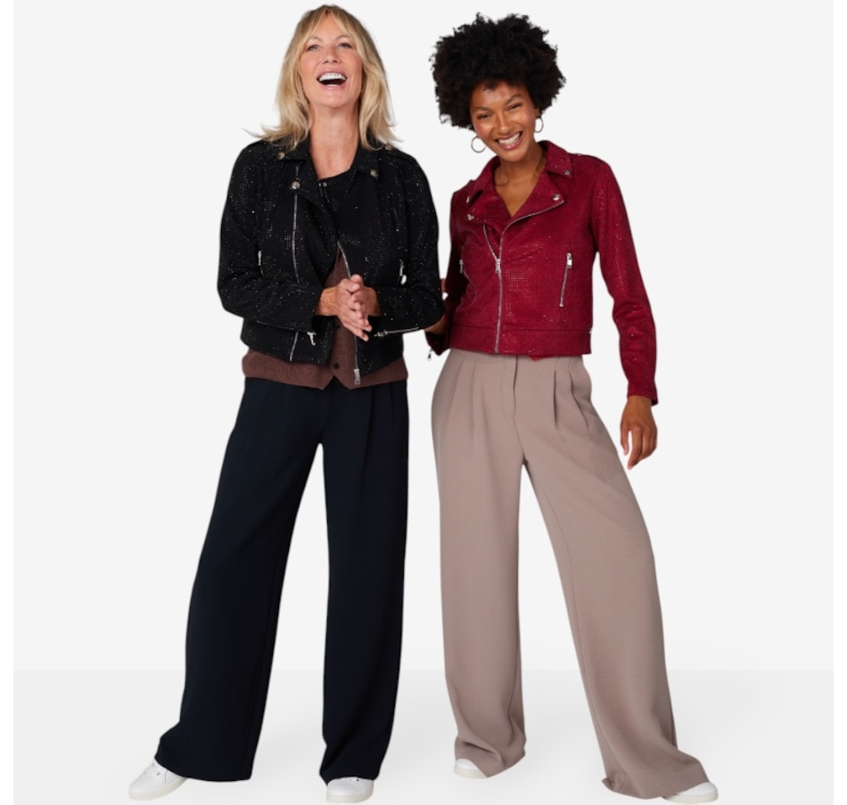 Image 103206_ALTMORE7.jpg, Product 103-206 / Price $225.00, Brian Bailey Faux Suede Studded Moto Jacket from Brian Bailey on TSC.ca's Fashion department