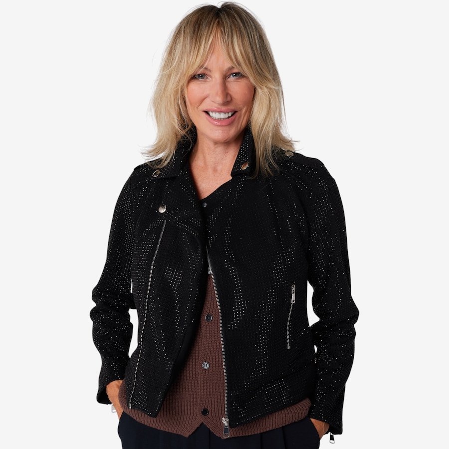 Image 103206_BBC.jpg, Product 103-206 / Price $119.88, Brian Bailey Faux Suede Studded Moto Jacket from Brian Bailey on TSC.ca's Fashion department