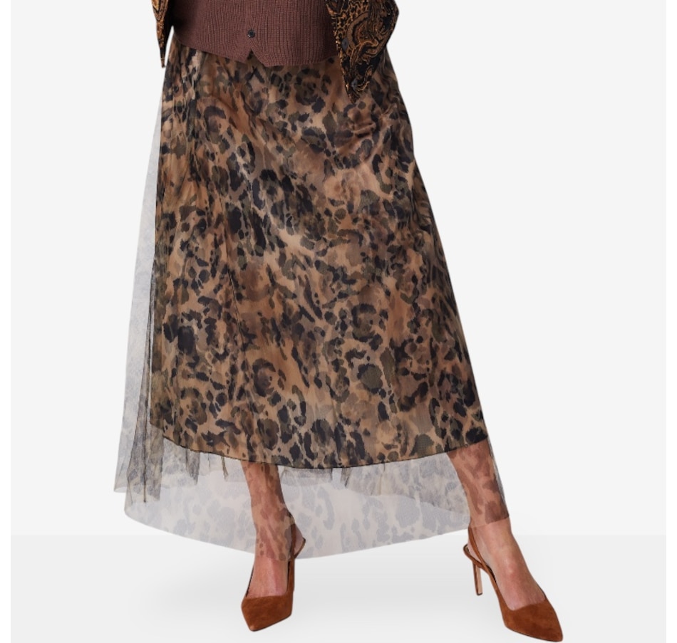 Image 103219_ALTMORE1.jpg, Product 103-219 / Price $129.88, Brian Bailey Mesh Overlay Skirt from Brian Bailey on TSC.ca's Fashion department