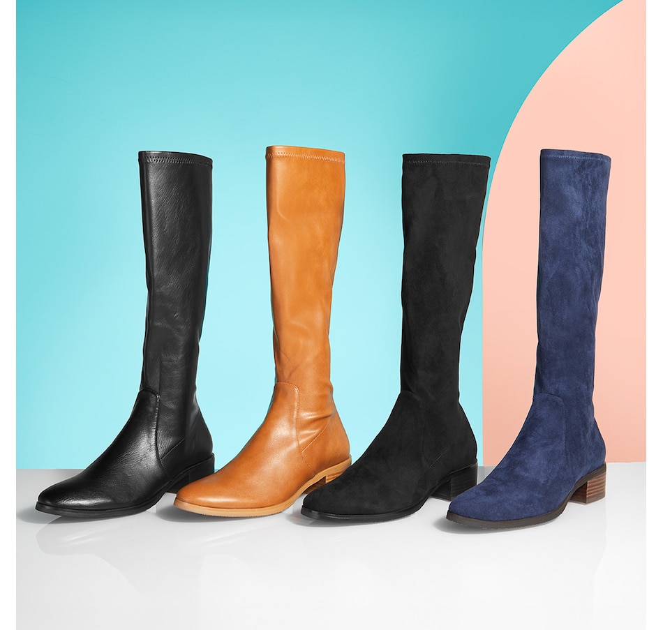 Image 103224_ALTMORE100.jpg, Product 103-224 / Price $225.00, Django & Juliette Timothie Stretch Tall Boot from Django & Juliette on TSC.ca's Shoes department