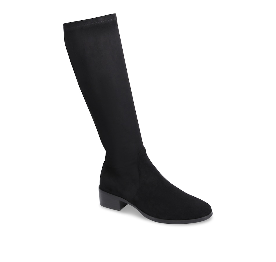 Image 103224_BKSU.jpg, Product 103-224 / Price $225.00, Django & Juliette Timothie Stretch Tall Boot from Django & Juliette on TSC.ca's Shoes department