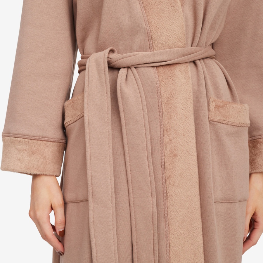 Image 103240_ALTMORE6.jpg, Product 103-240 / Price $119.88, N Natori Nova Cozy Brushed Knit Dream Robe from N Natori on TSC.ca's Fashion department