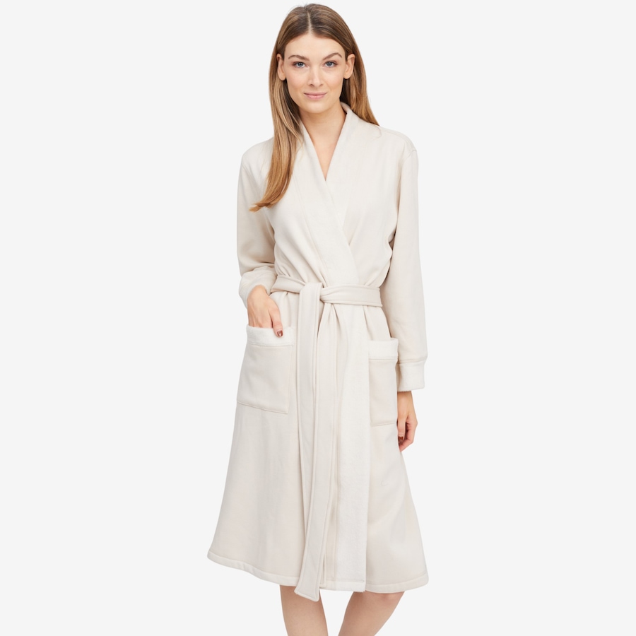 Image 103240_ECR.jpg, Product 103-240 / Price $119.88, N Natori Nova Cozy Brushed Knit Dream Robe from N Natori on TSC.ca's Fashion department