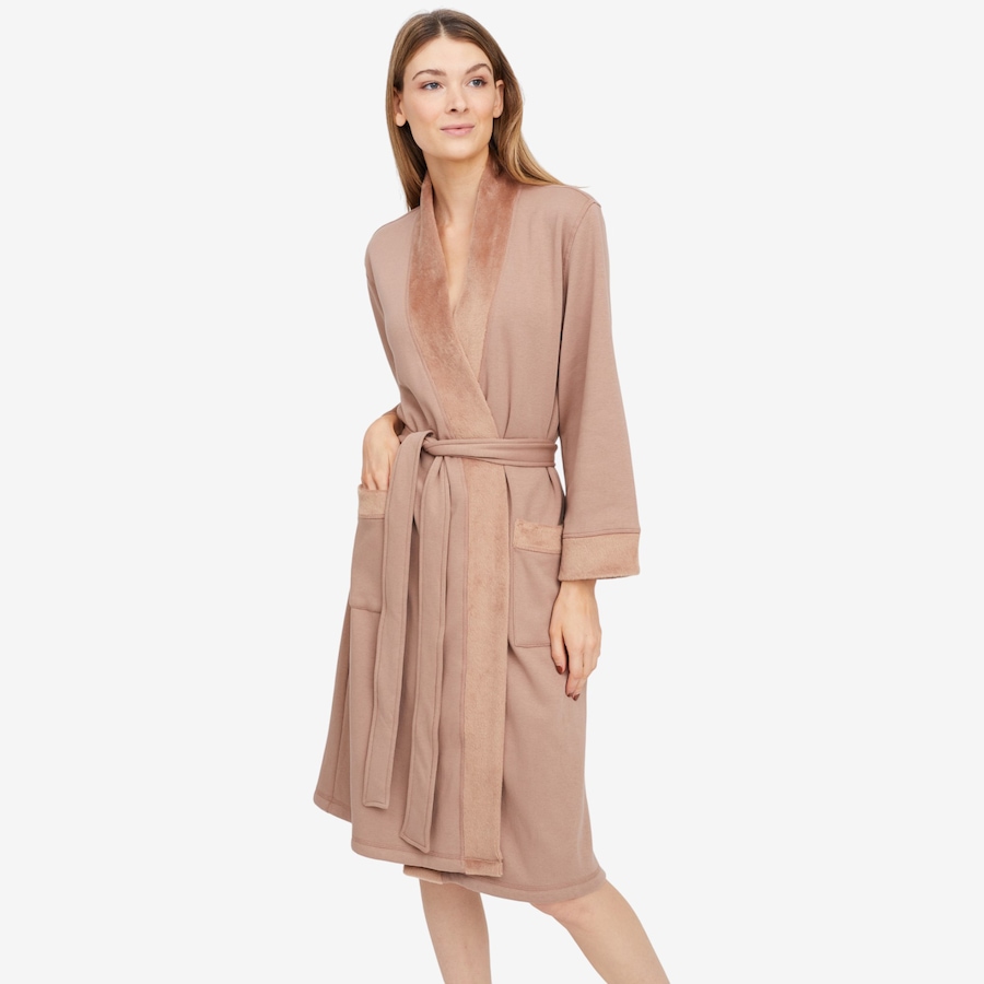 Image 103240_WARLE.jpg, Product 103-240 / Price $119.88, N Natori Nova Cozy Brushed Knit Dream Robe from N Natori on TSC.ca's Fashion department